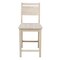 International Concepts Aspen Counter Height Panel Stool, 24" Seat Height, Unfinished S-32 - alternate 2
